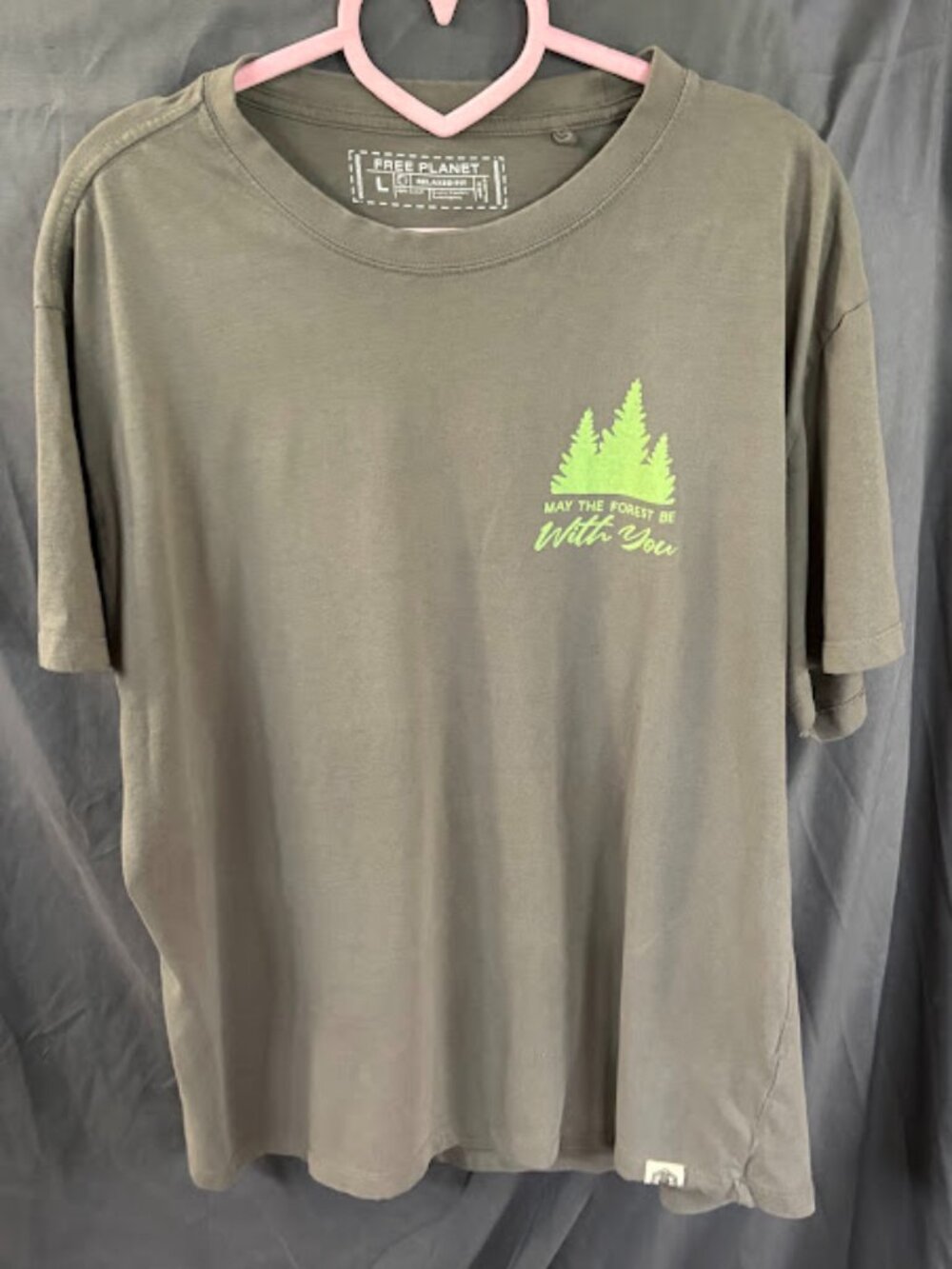 Men's Free Planet - May The Forest Be With You - T-Shirt